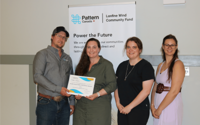 Pattern Energy and the Community Foundation Support Local Growth Through Lanfine Wind Community Grant
