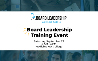 Strengthen Your Board: Leadership Training for Non-Profit Leaders in Southeastern Alberta