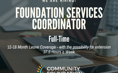 CLOSED – Foundation Services Coordinator
